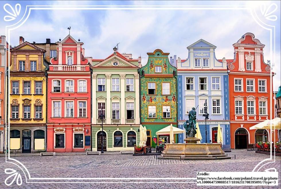 Poznan Old Town Gwarna Apartment Bagian luar foto