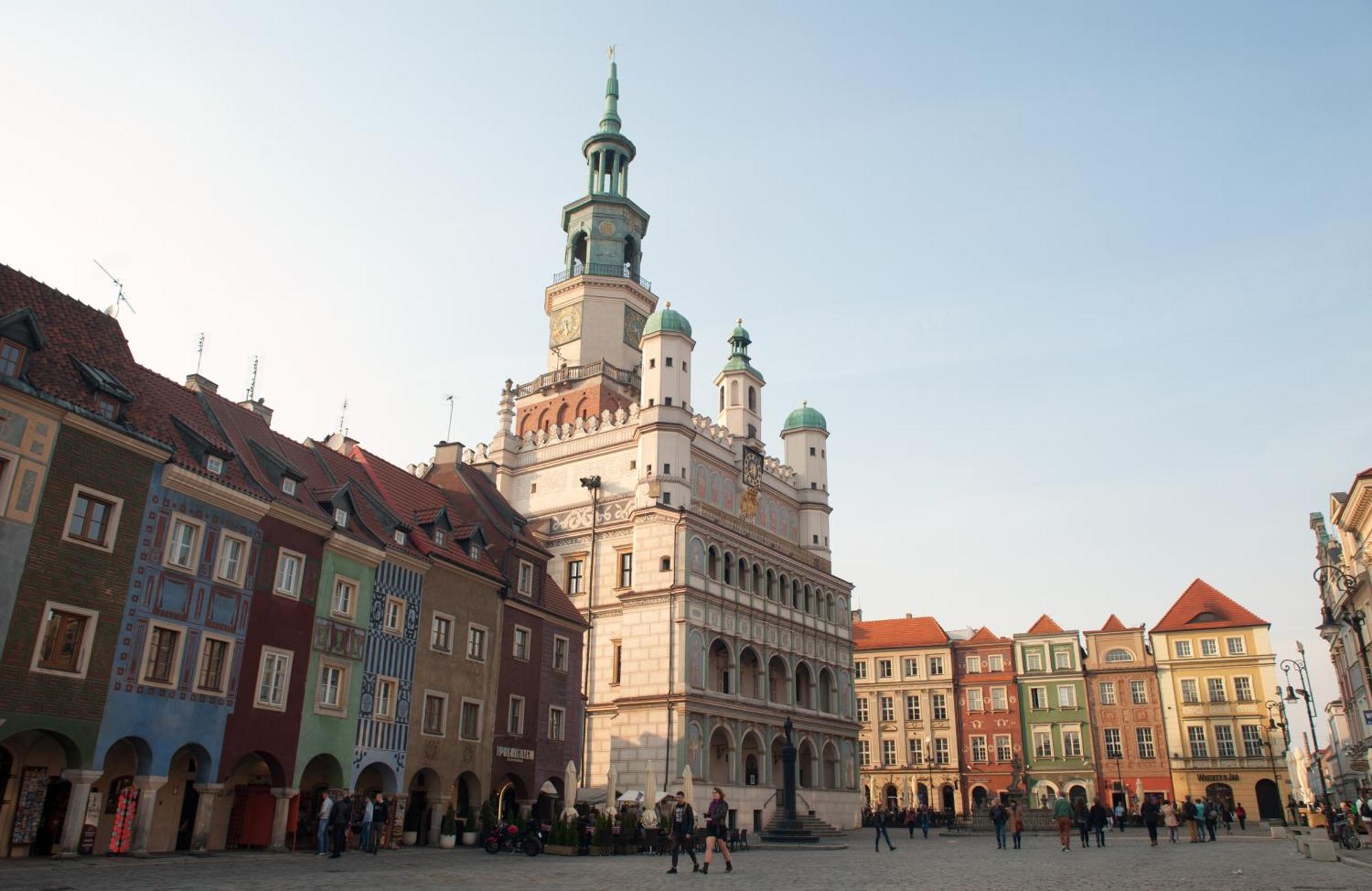 Poznan Old Town Gwarna Apartment Bagian luar foto